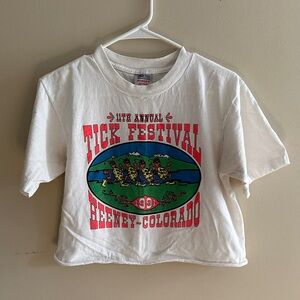 Vintage 1993 Tick Festival T shirt